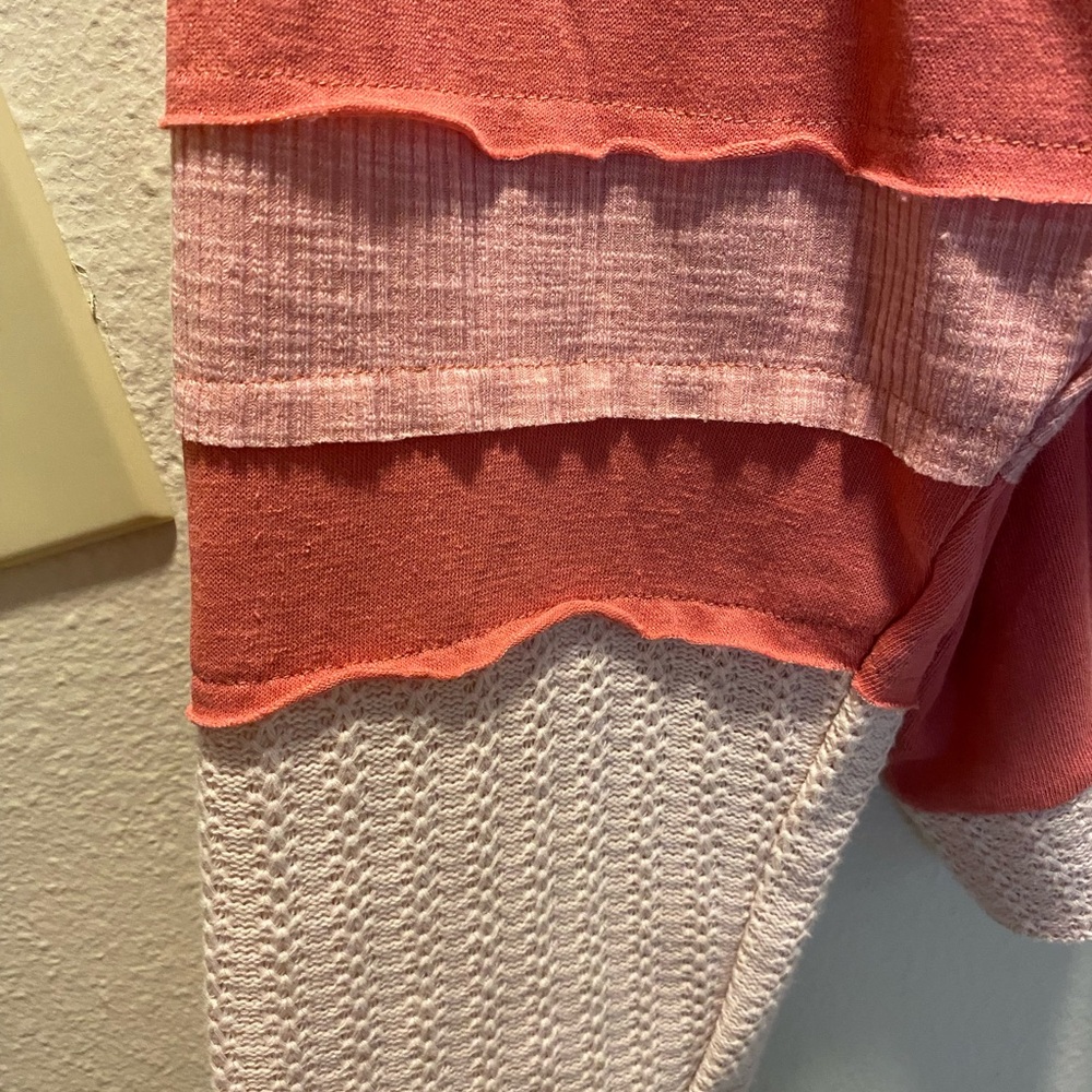 Pol Celestial Patchwork Oversized Cropped Knit Sw… - image 5